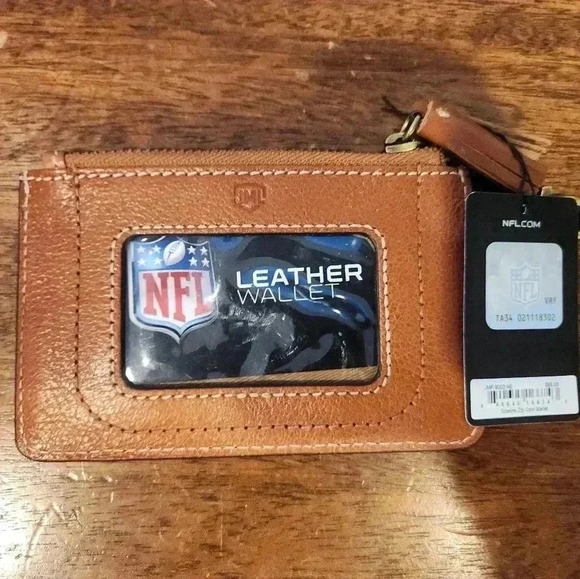 JML by Jack Mason New England Patriots Women's Sideline zip coin Wallet NEW - Picture 2 of 5